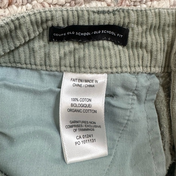 TWIK by Simons corduroy straight leg pants - Picture 2 of 3